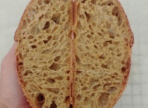 Foto resep Rye Pumpkin Sourdough Bread