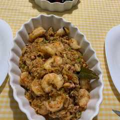 Una foto de Arroz con mariscos