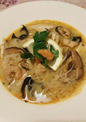صورة لوصفة شوربة السمك