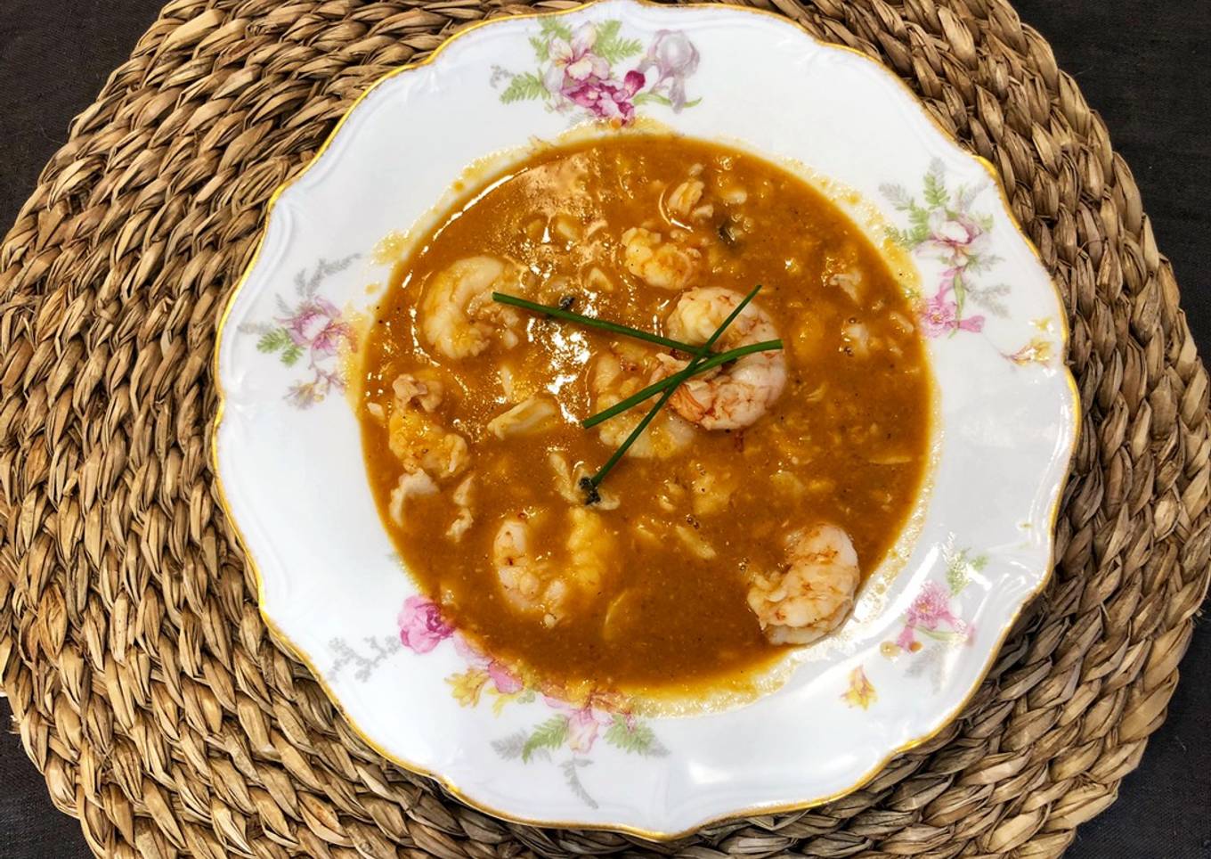 Crema de gambones con MyCook Touch