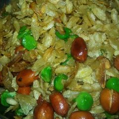 A picture of Chura ka bhunja.