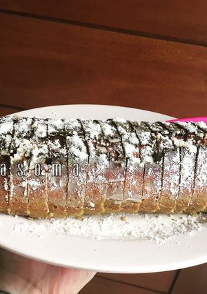 Foto resep Banana Cake/Bolu Pisang cream cheese
