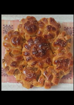 صورة لوصفة جديدي بريوش عاٸلي بعجين رطب من رطوبۃ 😋😋😋😋