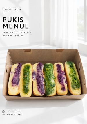 Foto resep PUKIS MENUL Premium Anti Kempes: Empuknya Kebangetan, Seratnya Juara!