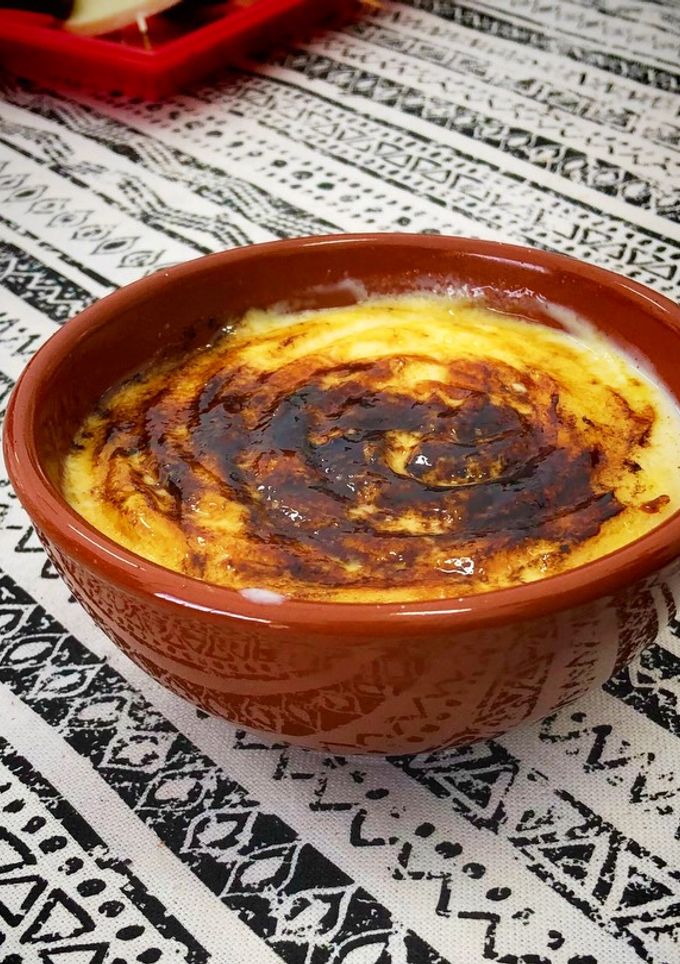 Una foto de Crema catalana