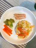 Salmon Egg Fried Rice (Baby-Friendly, BLW)