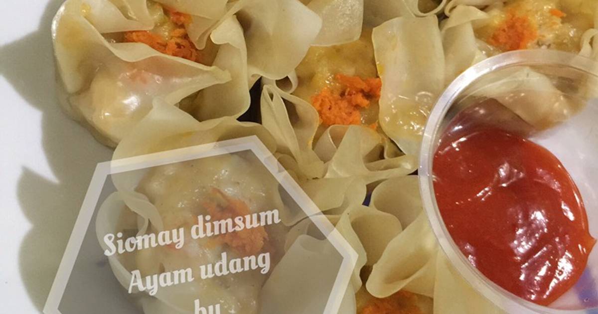 Resep Siomay Dimsum Ayam Udang Oleh Hillda Pravitha Cookpad