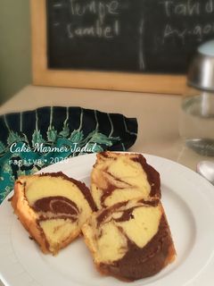Foto resep Cake Marmer Jadul