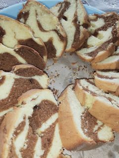Foto resep Bolu zebra