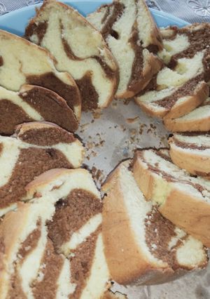 Foto resep Bolu zebra