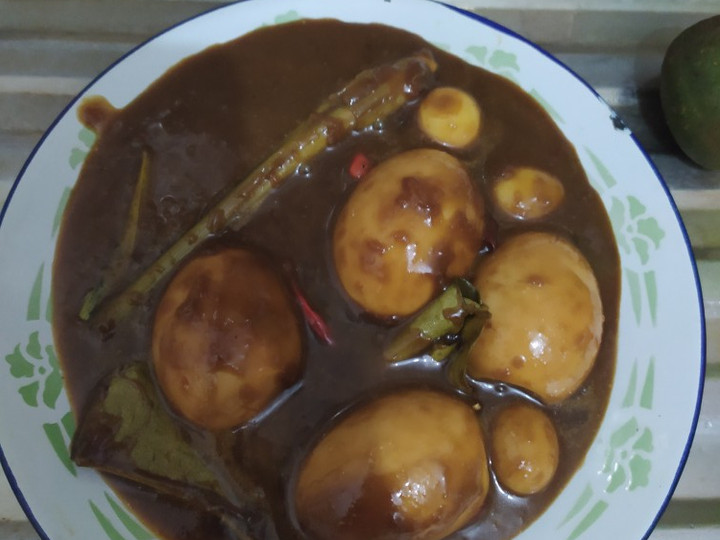 Cara Gampang Menyiapkan Telur Bumbu Petis Anti Gagal