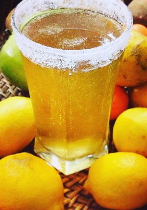 Una foto de Michelada