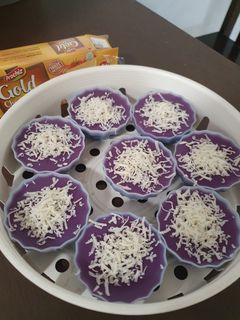 Foto resep Puding Ubi Ungu