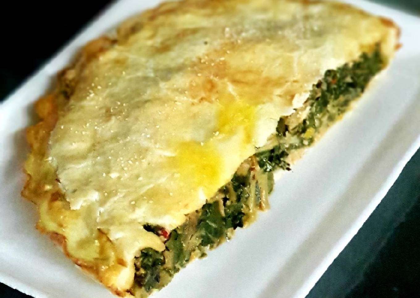 Tarta de verduras "Riquísima y saludable"