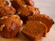 A picture of caramel muffins