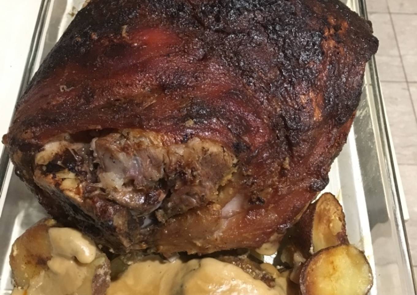 Hombros de Cerdo Asado (beef shoulder)