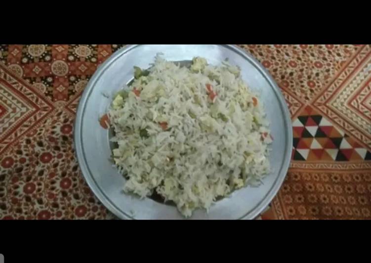 Easiest Way to Prepare Speedy Vegetable egg rice