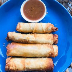A picture of Veg Spring Rolls.