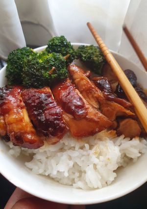 Foto resep Ayam panggang teflon ala restoran Jepang