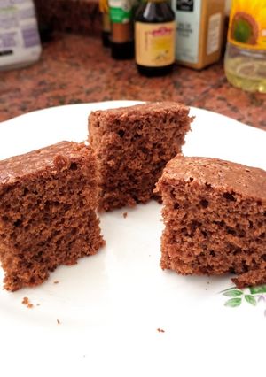 Una foto de Torta de banana y chocolate