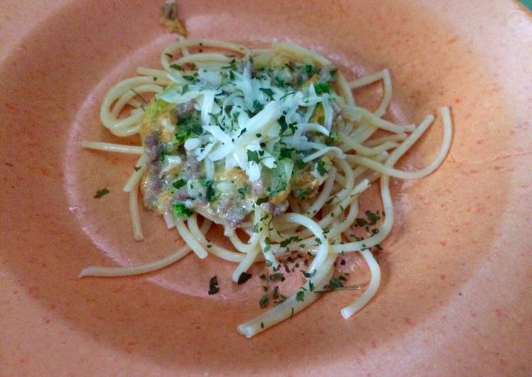 Resep Spagethi Carbonara 1y+ Anti Gagal