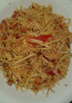 Foto resep Sambal mangga muda ala buroh