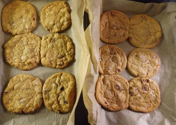 Cookies - 6 x Chocolate Chip and 6 x Fruit & Nut