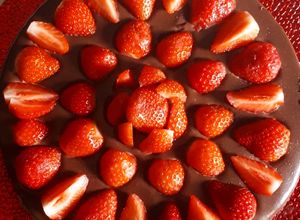 Foto di Torta cioccolatino alle fragole