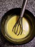 Microwave easy Hollandaise sauce