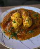Egg butter masala