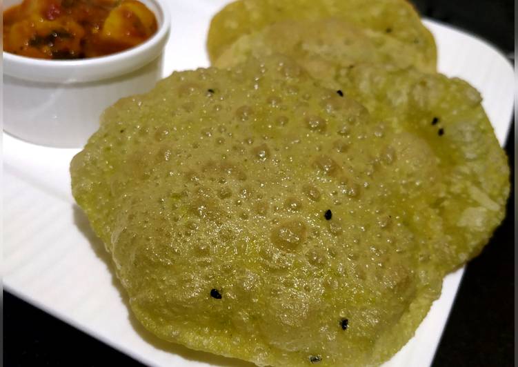 Recipe of Perfect &#34;Peas Puri&#34;