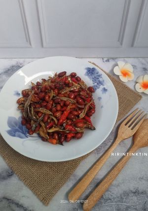 Foto resep Oseng Teri Kacang Tanah
