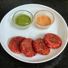 A picture of Protein Pack & Quinoa Veggie Tikki.