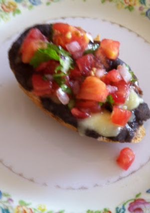 Una foto de Molletes