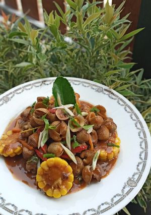 Foto resep Kerang dara saus padang (menu bancakan seafood)