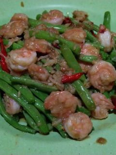 Foto resep Cah Baby Buncis Udang