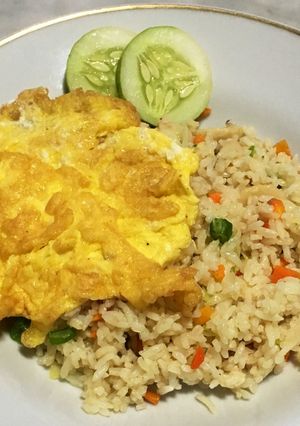 Foto resep Nasi Goreng Putih Rumahan
