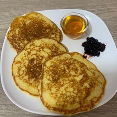 A picture of Cornmeal Pancakes.