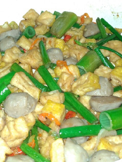 Foto resep Tumis tahu bunga bawang