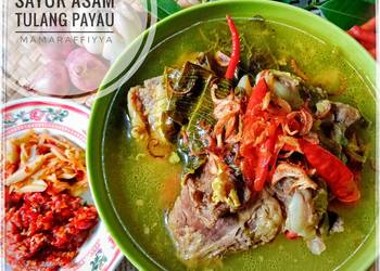 Mudah Cepat Memasak Sayur Asam Tulang Payau (khas Kutai) Mantul Banget