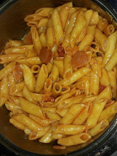 Una foto de Macarrones Americana