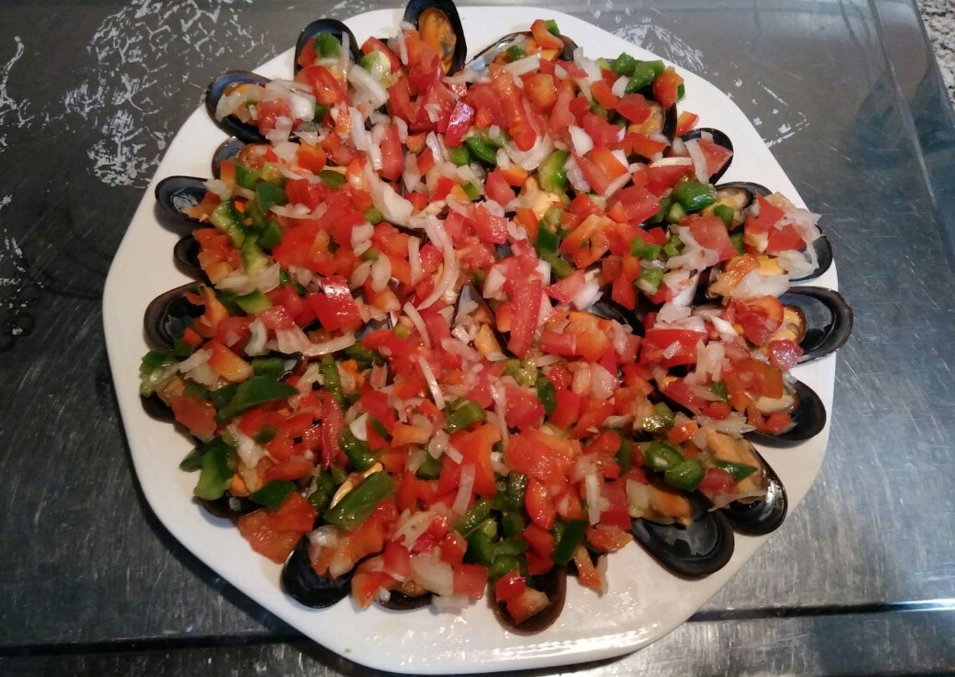Mejillones a la vinagreta