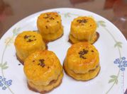 A picture of yam cake