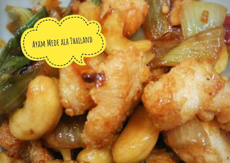 Resep Ayam Mede ala Thailand #pr_asianfood oleh stella 