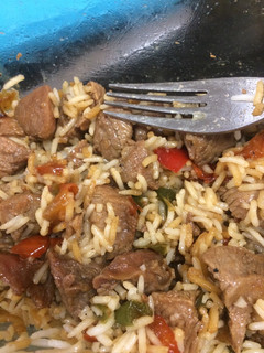 Una foto de Taquitos de pavo en salsa de soja y miel