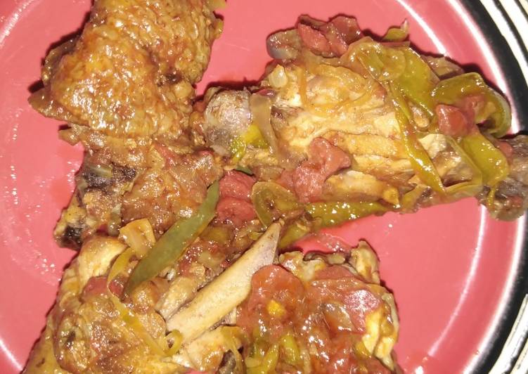 Recipe: Delicious Chicken wet fry #themechallenge