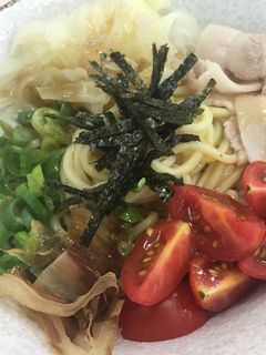 10分鐘完成夏季料理.芝麻和風涼麵 的食譜成品照片