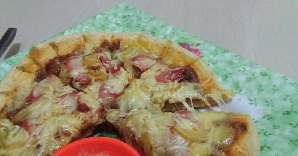  Resep  Pizza  Teflon Rumahan  oleh Naninanina Cookpad