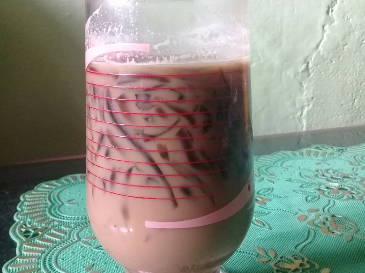 Langkah Gampang Membikin Resep Es Capcin (Cappuccino Cincau) yang Lezat Anti Ribet, Menggugah Selera