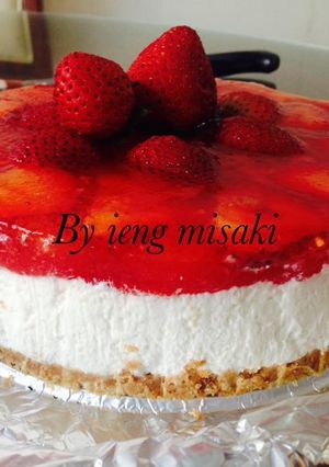 Foto resep Strawberry cheese cake